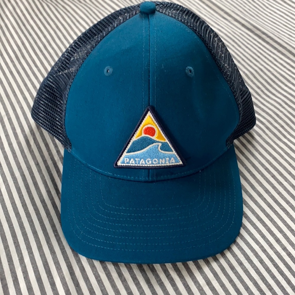 Patagonia Teal Truckers Hat